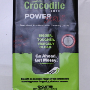 Crocodile Cloth Power Scrub 10 Cloth Pack