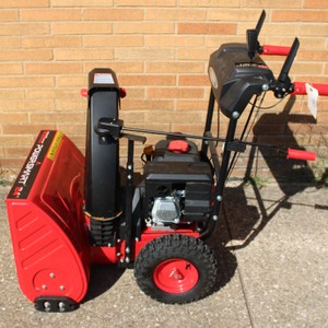 PowerSmart 24" Self-Propelled Gas Snow Blower, 212cc, Two-Stage Snow Thrower wit