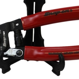 SNAP ON TOOLS USA RED 7" Inline Wire Stripper/Cutter 10 AWG–20 AWG PWCH7