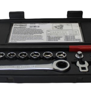 GEARWRENCH 3680D Ratcheting Serpentine Belt Tool Set - 15 Piece