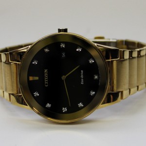 CITIZEN Eco-Drive With DIAMONDS, J165-S091250 Black Dial &date 40mm 