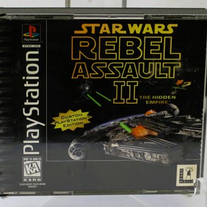 Star Wars: Rebel Assault II -- The Hidden Empire (Sony PlayStation 1, 1996)