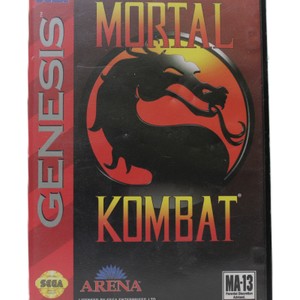 Sega Genesis Mortal Kombat w/case