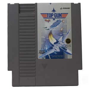 Nintendo NES Top Gun Game Cartridge 