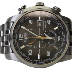 CITIZEN Eco-Drive WORLD TIME A-T Men's WATCH 200M Diver H820-S087104