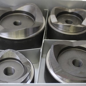 RIDGID KOPD-254 KNOCKOUT PUNCH/DIE SET 2-1/2" TO 4". 4 PCS.