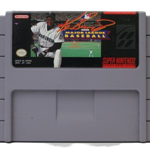 Super Nes Nintendo Major League Baseball Ken Griffey Jr.