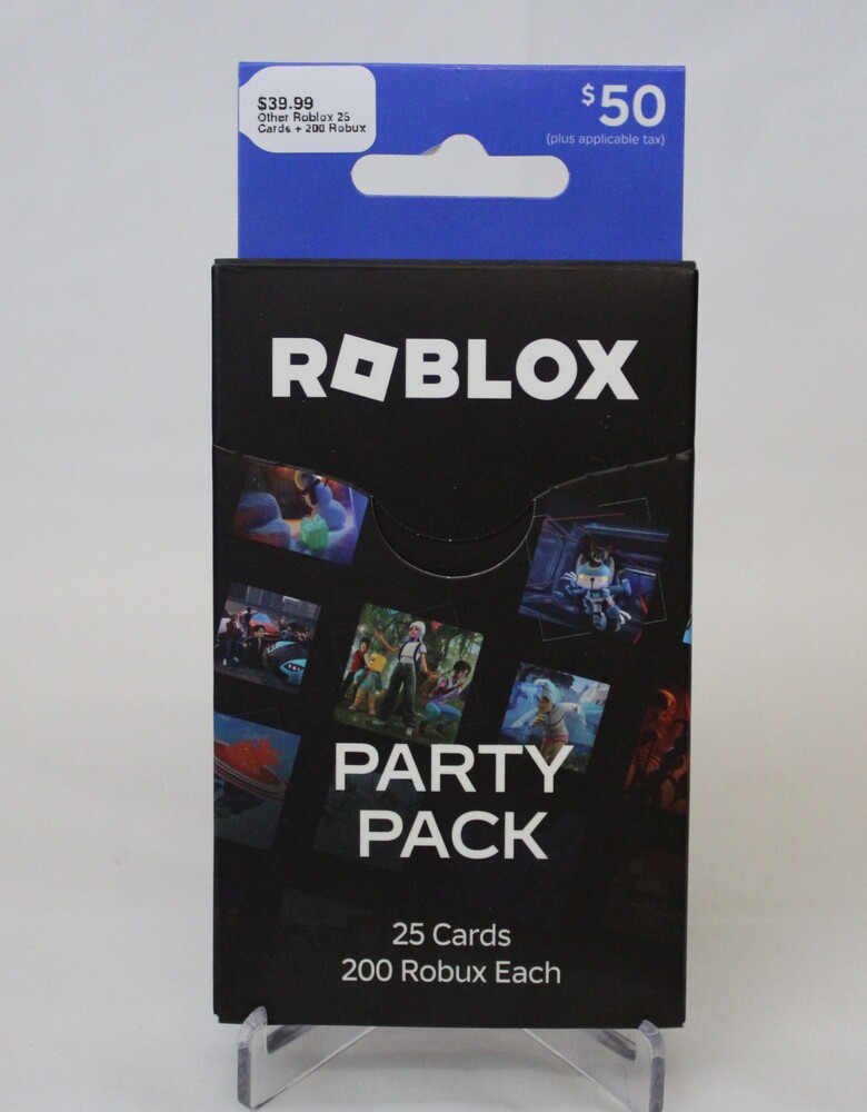 Ebay Robux Roblox 25 Cards + 200 Robux | ABC Pawn Coin and Jewelry II