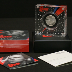 Royal Mint issued a limited edition David Bowie £2 Silver Proof coin in 2020