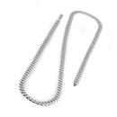 Sterling Silver Flat Curb Chain