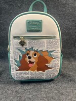 BRAND NEW with tags Loungefly Disney's Lady with the Newspaper mini backpack