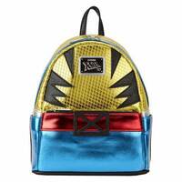 NWT Loungefly Marval Wolverine Metallic Cosplay Backpack w/wallet