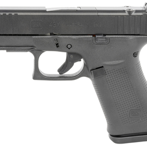 Glock 43X MOS 9mm Pistol 10+1 - Blue/Black, 3.41" Barrel, 10+1 Rounds