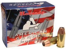 Hornady American Gunner 45 ACP Ammo 185 Grain Hornady XTP Jacketed Hollow Point