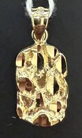 Pendant 14kt 2.31G Small Nugget