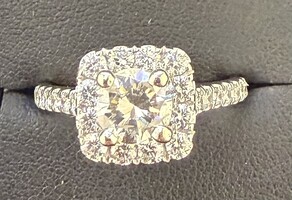 14kt 4.67G sz8 2.43cttw Eng Ring 