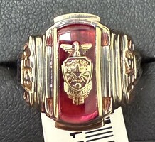 Ring sz9.25 14kt 6.18G 14kt 1946 Class Ring 