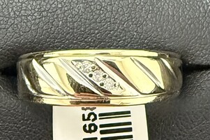 Ring Jewelry 10kt 3.37G sz12 Mens Band