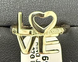 Ring Jewelry 14kt 1.87G Love Ring