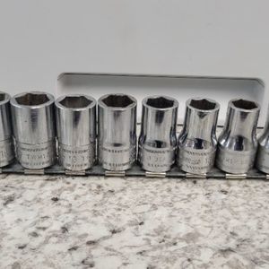 Snap-On 10 PC Shallow Well Metric Socket Set