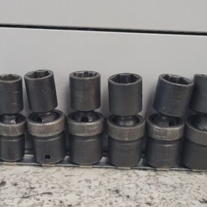 Snap-On 9 PC Standard Swivel Socket Set