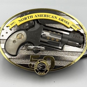 NEW North American Arms (NAA) MINI .22 LR REV 50TH ANIV BUCKLE 