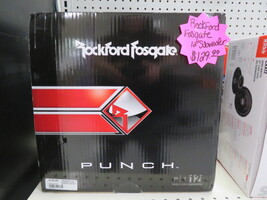 ROCKFORD FOSGATE 12" SVC SUBWOOFER BRAND NEW