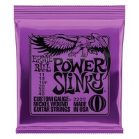 ERNIE BALL 2220 POWER SLINKY NICKLE WOUND GUITAR STRINGS