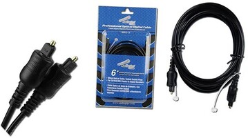 AUDIOPIPE 6FT OPTICAL DIGITAL CABLE