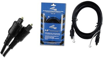 AUDIOPIPE 12FT OPTICAL DIGITAL CABLE