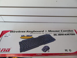 WIRELESS KEYBOARD AND MOUSE COMBO