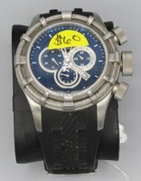 INVICTA STEEL W/ BLACK RUBBER BAND MODEL NUMBER 1222