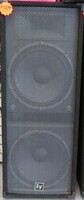Electro-Voice (EV) DUAL 15" SPEAKERS IN CABINET (600W)
