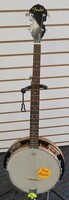 FENDER 5 STRING BANJO WITH REMO HEAD, W/ SOFT BLACK CASE (STAND NOT INCLUDED)