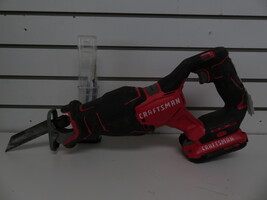 Craftsman Sawzall With One Battery Charger w/ some blades
