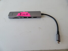 SATACHI USB SLIM MULTI PURPOSE ADAPTER WITH ETHERNET