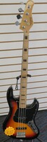 TAGIMA TJB4 J-STYLE SUNBURST BASS GUITAR (STAND NOT INCLUDED)