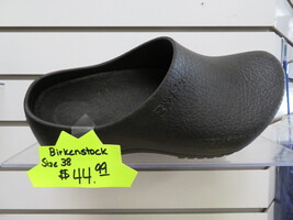 BIRKENSTOCK NURSE SLIDE SHOE SIZE 38 BLACK 