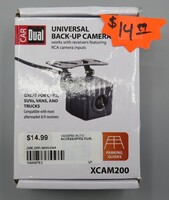 DUAL XCAM DASH CAM, HAS ALL CORDS, IN BOX