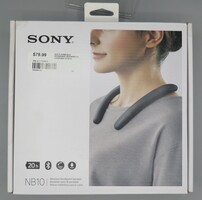 SONY WIRELESS NECKBAND SPEAKER WITH CHARGER IN BOX