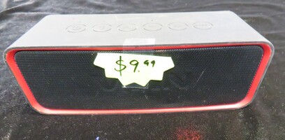 VTIN RED AND BLACK BLUTOOTH SPEAKER