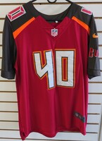  TAMPA BAY BUCCANEERS #40 ALSTOTT JERSEY SIZE MEDIUM