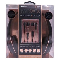 SENTRY COMBO PACK WITH OVER EAR HEADPHONES AND EAR BUDS