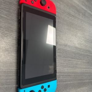 NINTENDO SWITCH HAC-001 CONSOLE, CHARGER AND JOYCONS ONLY (NO DOCK)