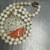 VINTAGE BURMESE JADEITE PENDENT AND BEAD NECKLACE 