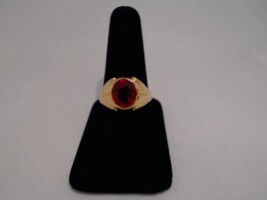 Men's Red Stone Ring