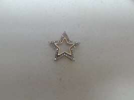  10kt Gold Diamond Star Pendant