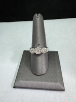  14kt Yellow Gold Flower Cluster Ring