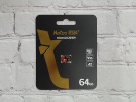 NETAC 64GB MICRO SD CARD