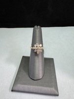  14kt Yellow Gold Cluster Ring